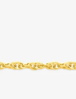 Bracelet cheville en plaqué or SO OR