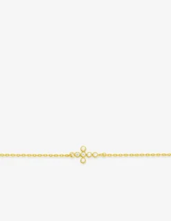 Bracelet croix plaqué or SO OR