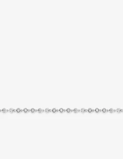 Bracelet en or blanc 375 ‰, diamants synthétiques 1,05 ct SO OR