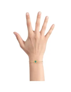 Bracelet en plaqué or avec turquoise SO OR