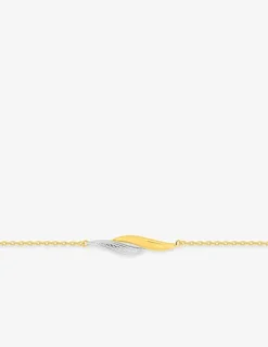 Bracelet en plaqué or avec rhodium SO OR