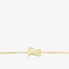Bracelet en plaqué or, motif chat SO OR
