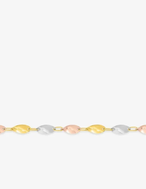 Bracelet fantaisie 3 ors 750 ‰ SO OR