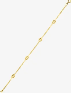 Bracelet fantaisie grain de café or jaune 375 ‰ SO OR