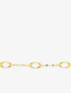 Bracelet fantaisie or jaune 375 ‰ SO OR