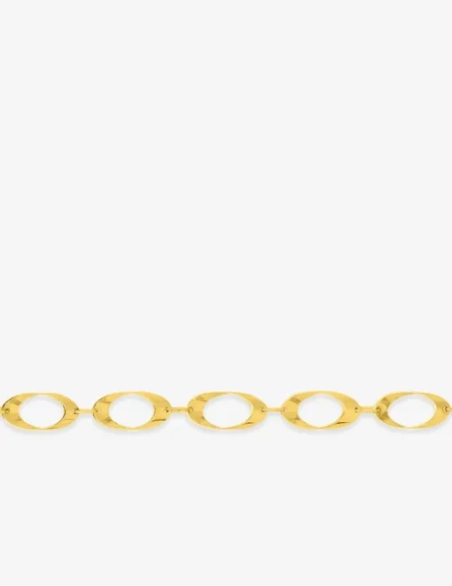 Bracelet fantaisie or jaune 375 ‰ SO OR