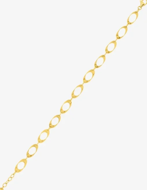 Bracelet fantaisie or jaune 375 ‰ SO OR