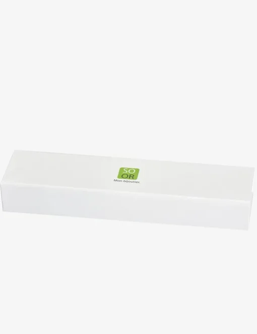 Bracelet identité acier doré avec maille forçat et perles SO OR