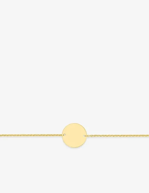 Bracelet identité bébé en or jaune 375 ‰ SO OR