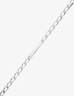 Bracelet identité maille cheval, argent 925 ‰ poli SO OR