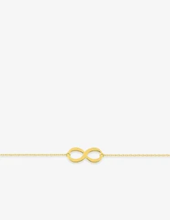 Bracelet infini or jaune 750 ‰ SO OR