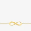 Bracelet infini personnalisable plaqué or SO OR