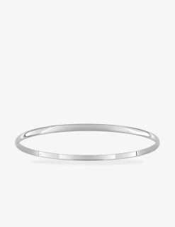 Bracelet jonc acier gris rigide SO OR