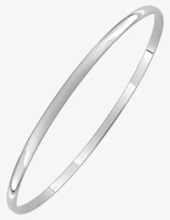 Bracelet jonc acier gris rigide SO OR