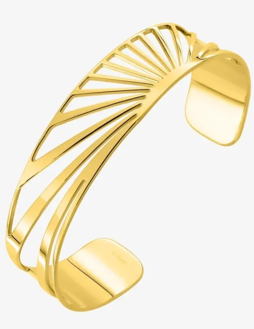 Bracelet jonc en acier doré SO OR