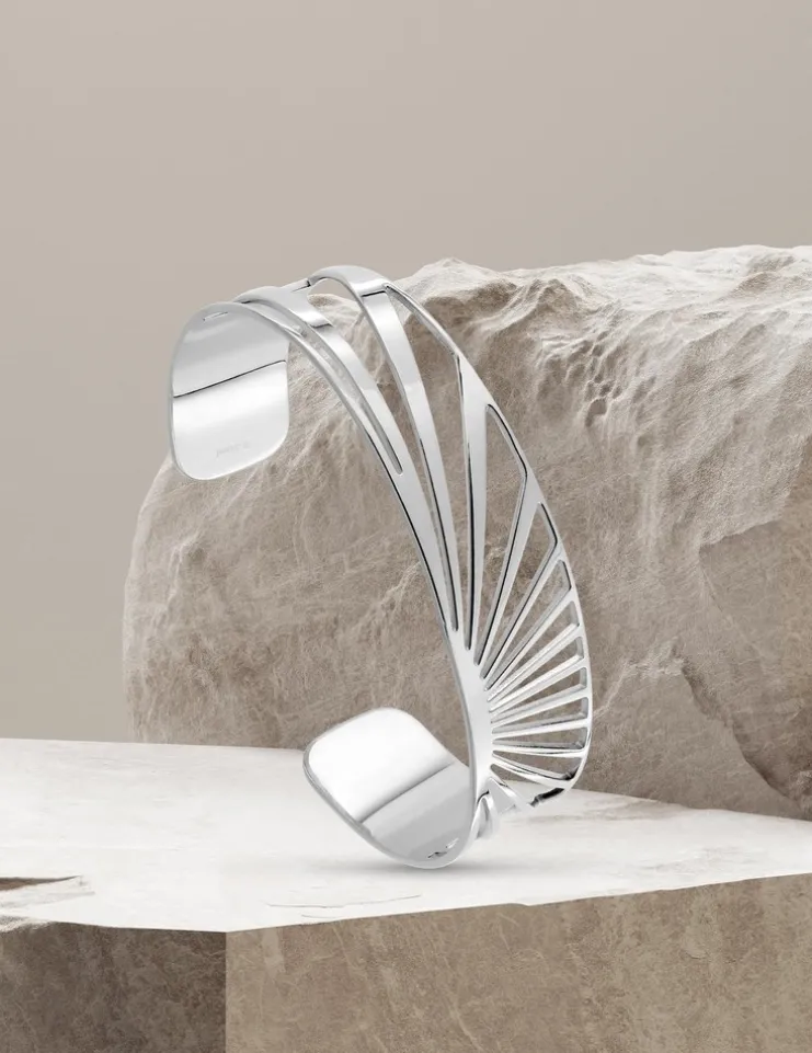 Bracelet jonc en acier SO OR