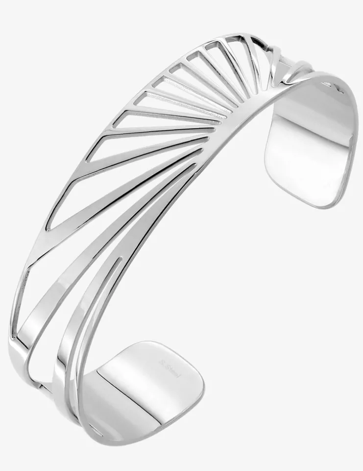 Bracelet jonc en acier SO OR