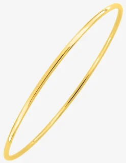 Bracelet jonc fil rond massif en or jaune 375 ‰ SO OR