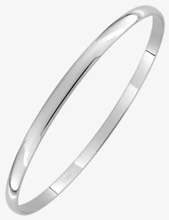 Bracelet jonc massif en acier SO OR