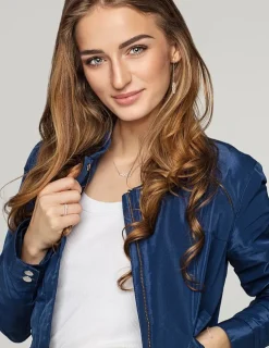 Bracelet jonc Mélodie Or rose 375‰ et laque ivoire SO OR