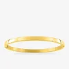 Bracelet jonc ouvrant 4 mm acier doré SO OR