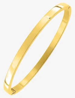 Bracelet jonc ouvrant 4 mm acier doré SO OR