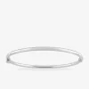 Bracelet jonc ouvrant en or blanc 375 ‰ SO OR