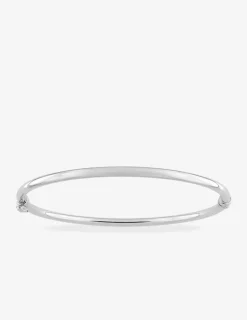 Bracelet jonc ouvrant en or blanc 375 ‰ SO OR