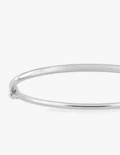 Bracelet jonc ouvrant en or blanc 375 ‰ SO OR