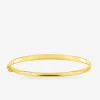 Bracelet jonc ouvrant en or jaune 375 ‰ SO OR