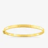 Bracelet jonc ouvrant en or jaune 375 ‰ SO OR