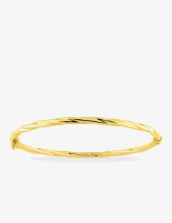 Bracelet jonc ouvrant en or jaune 375 ‰ SO OR