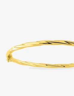 Bracelet jonc ouvrant en or jaune 375 ‰ SO OR