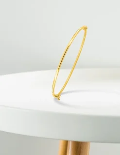 Bracelet jonc ouvrant en or jaune 375 ‰ SO OR