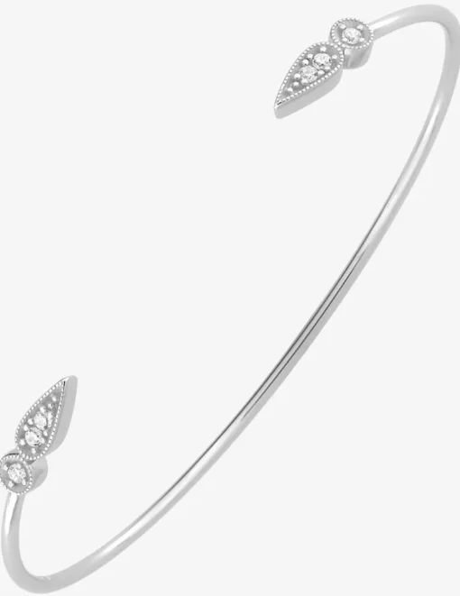 Bracelet jonc Royale en argent SO OR