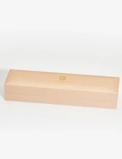 Bracelet Love or blanc 750‰ et saphir rose SO OR