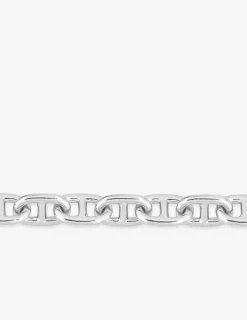 Bracelet maille marine en argent 925 ‰ rhodié SO OR