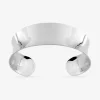 Bracelet manchette concave acier SO OR