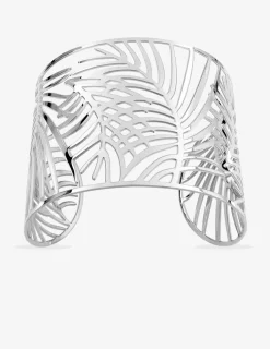 Bracelet manchette fantaisie en acier SO OR
