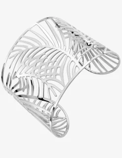 Bracelet manchette fantaisie en acier SO OR