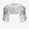Bracelet manchette formes géométriques acier SO OR