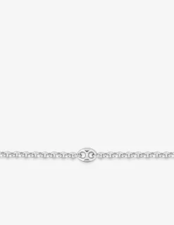 Bracelet motif grain de café en argent 925 ‰ rhodié SO OR