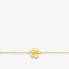 Bracelet motif "fleur" en plaqué or SO OR