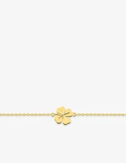 Bracelet motif "fleur" en plaqué or SO OR