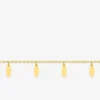 Bracelet motifs fantaisies en acier doré SO OR