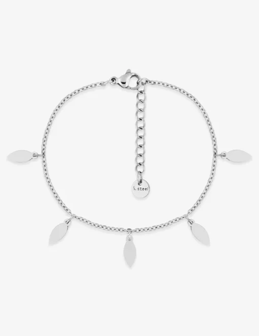 Bracelet motifs fantaisies en acier SO OR
