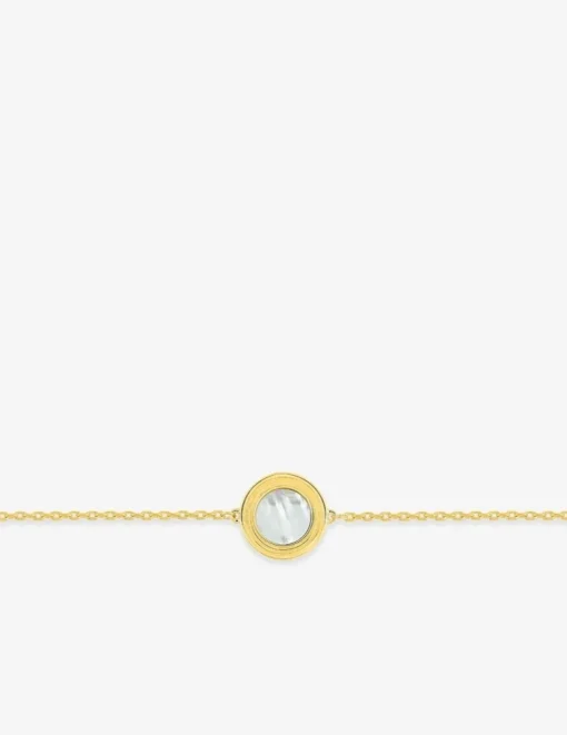 Bracelet nacre plaqué or SO OR