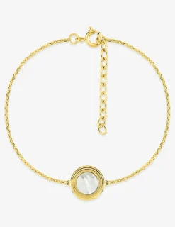 Bracelet nacre plaqué or SO OR
