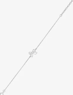 Bracelet nœud argent 925‰ rhodié SO OR