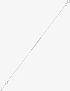 Bracelet or blanc 375‰ et oxyde de zirconium SO OR